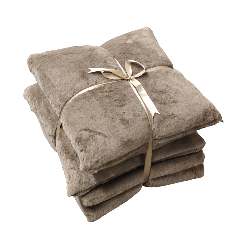 NordBlanket Plaid-Set mit 2 Kissen