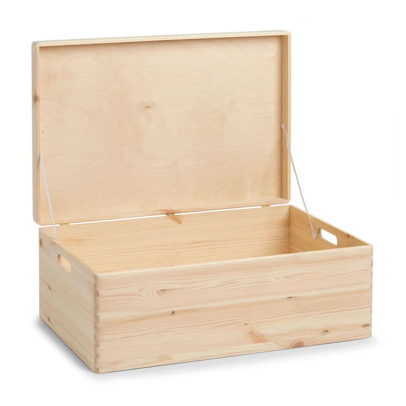Holzkiste mit Deckel 60x40x24 cm Zeller