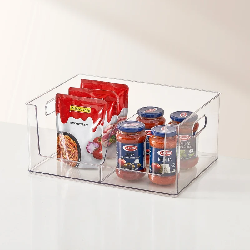 So Clever x Vacane Aufbewahrungsbox Offene Vorderseite Large Herausnehmbare Trennwand