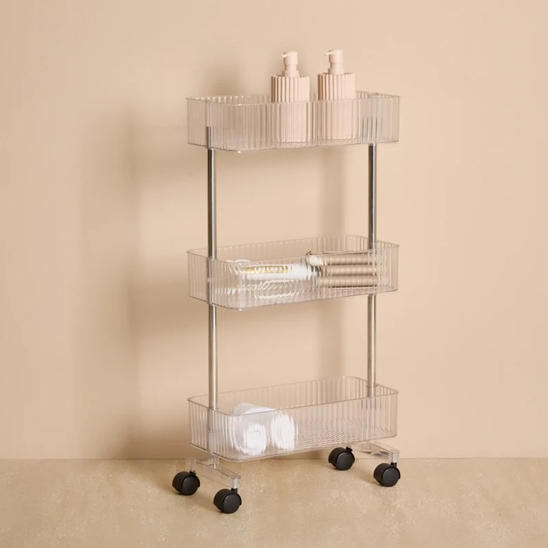 Transparante smalle trolley Five® - Plastor