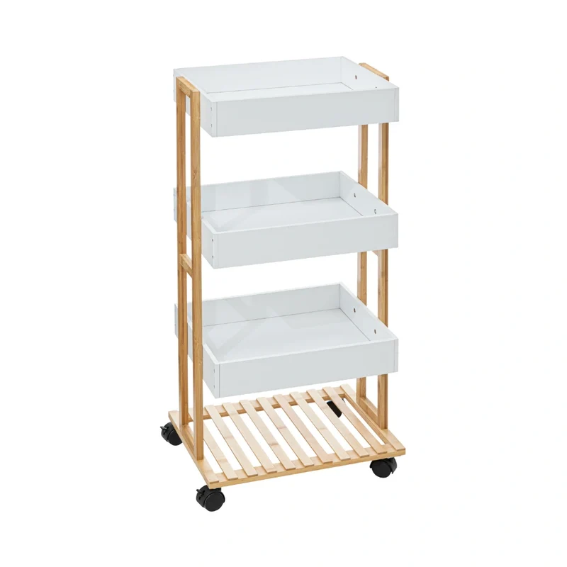 houten trolley badkamer of keuken Five®