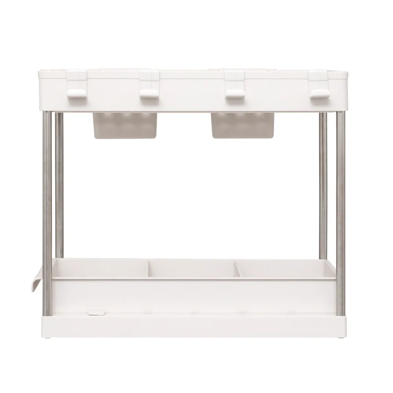 Keukenkast organizer uitschuifbaar 2 niveaus Five®