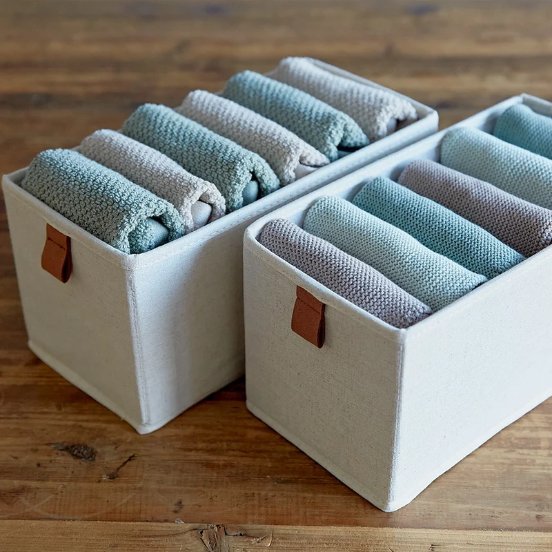 Schublade Korb beige Kleiderschrank 2x mittel 6 Fach Store It