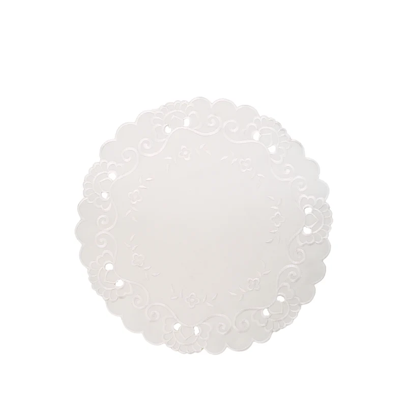 Vintage Spitzen-Tischset D38 cm