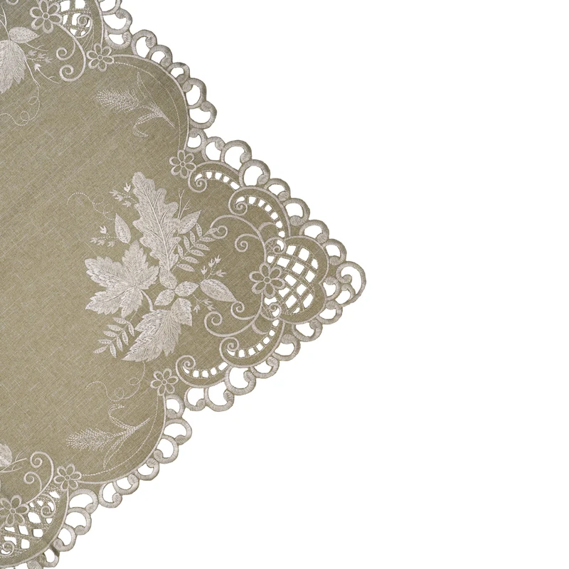 Vintage Spitzen-Tischdecke 100 x 100