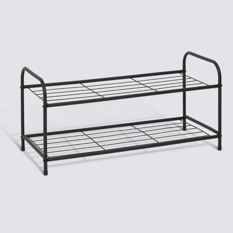 Zwart metalen schoenenrek 6 paar Five®