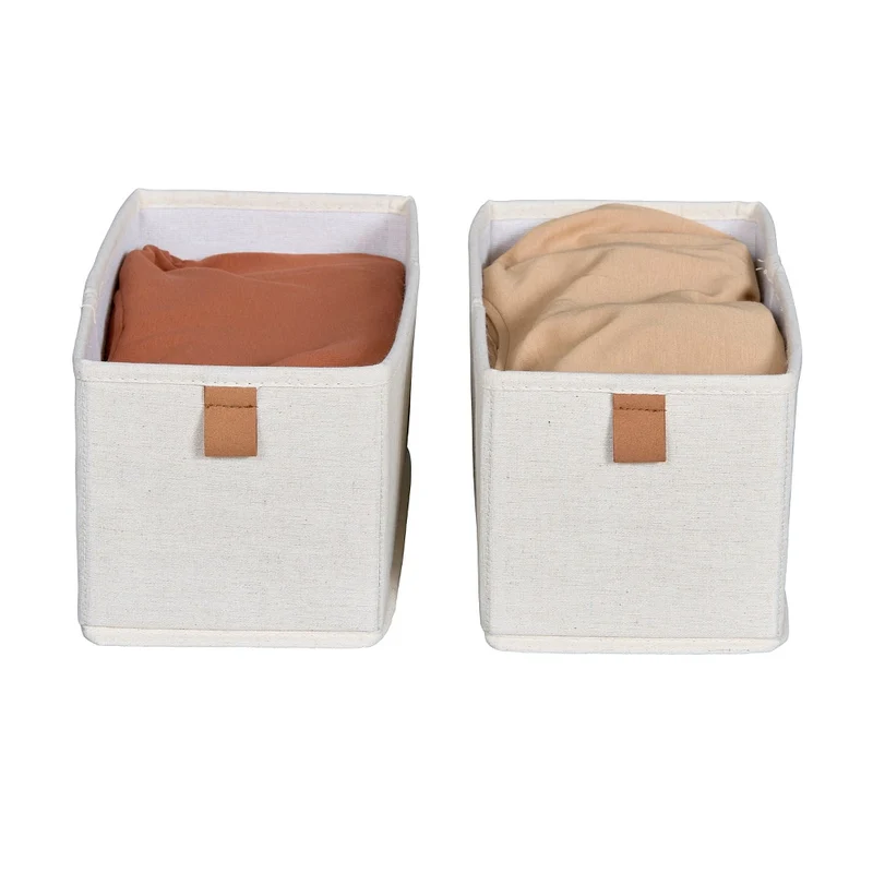 Schubladenkorb beige Kleiderschrank 2x mittel Store It