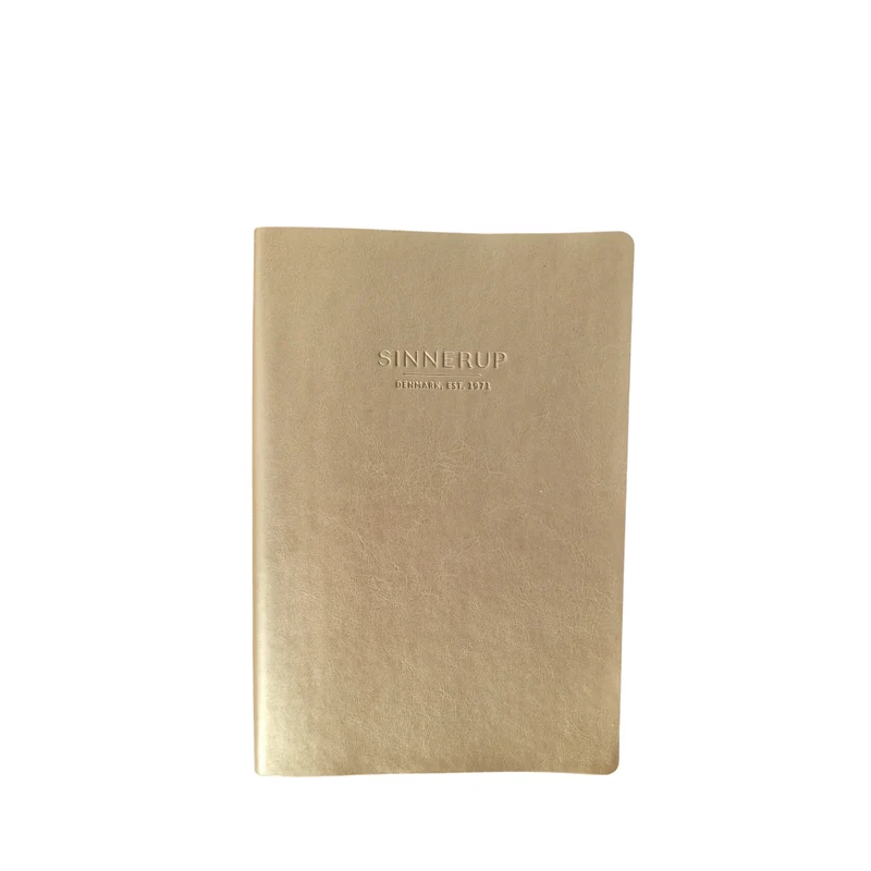 Sinnerup Notizbuch mit Goldkante