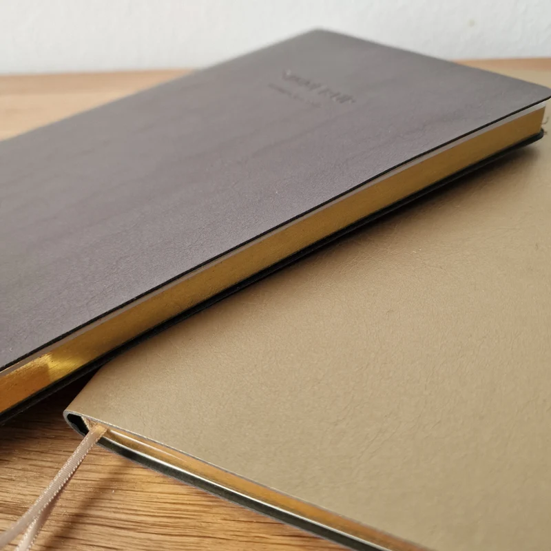 Sinnerup Notizbuch mit Goldkante