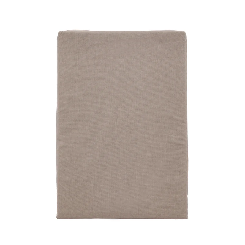 Calm Spannbettlaken 140x200x8 cm Taupe