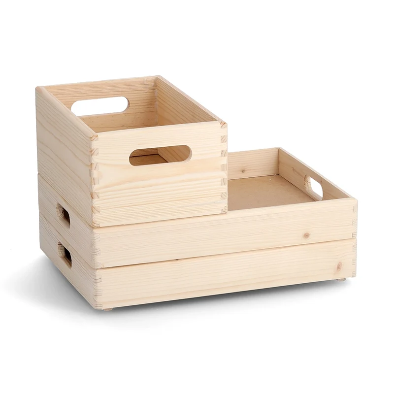 Kiefernholzkiste groß Zeller Present