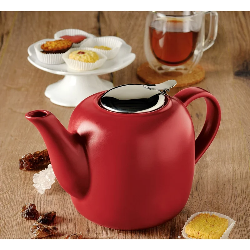 Küchenprofi Teekanne LONDON, 1,5 L rot