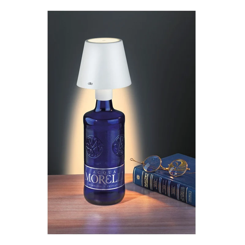 Cilio LED-Flaschenlampe LUCE weiß