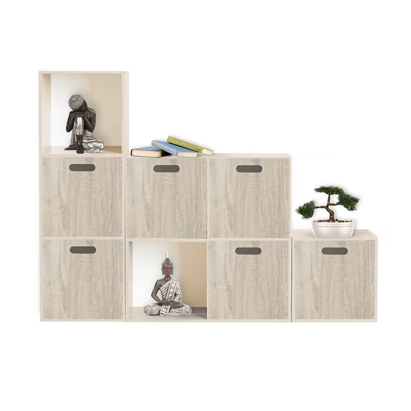 Hellbrauner Schrankkorb aus Holz medium Five®
