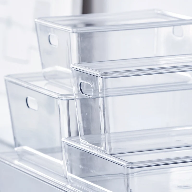 Transparenter Behälter mit Deckel 6 Liter Ezystorage