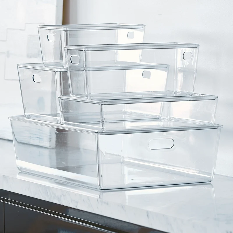 Transparenter Behälter mit Deckel 5 Liter Ezystorage