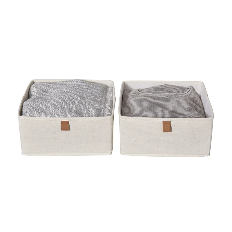 Schubladenkorb beige Kleiderschrank Store It