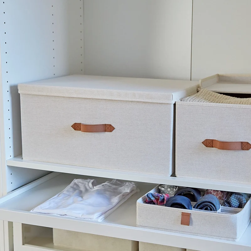 Schubladen-Sortierkörbe beige Store It