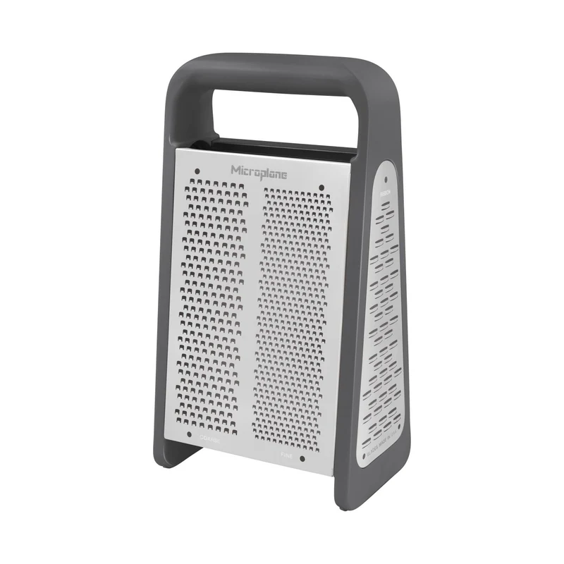 Microplane Box Grater PureCut Anthrazit Grau