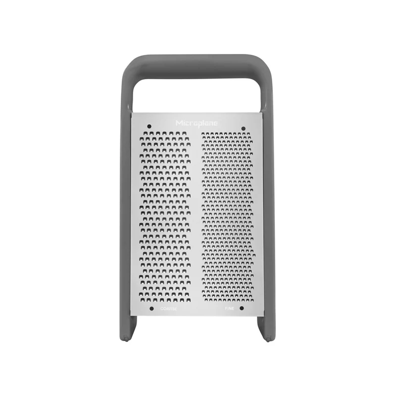 Microplane Box Grater PureCut Anthrazit Grau