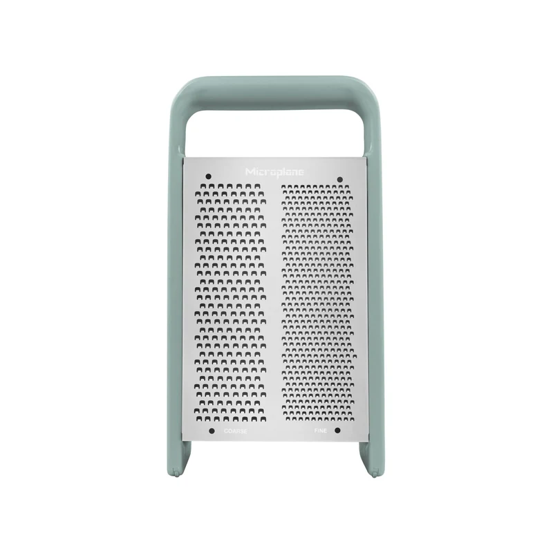 Microplane Box Grater PureCut Eucalyptus Grün
