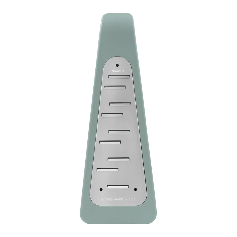 Microplane Box Grater PureCut Eucalyptus Grün