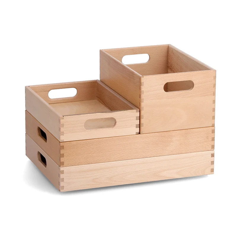 Buchenholzbox mittel Zeller Present