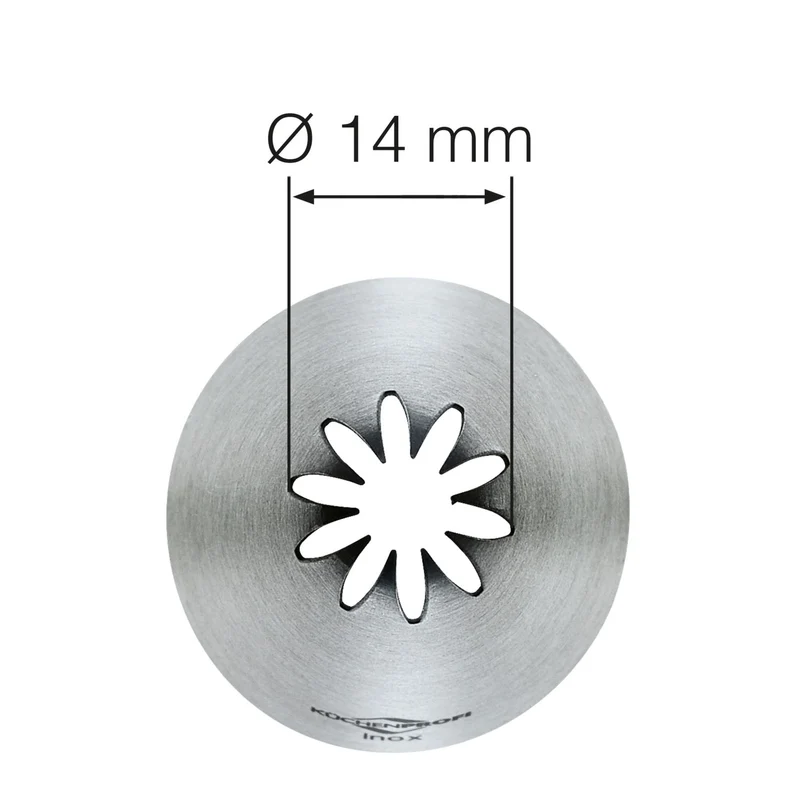 Küchenprofi Blütentülle 14 mm
