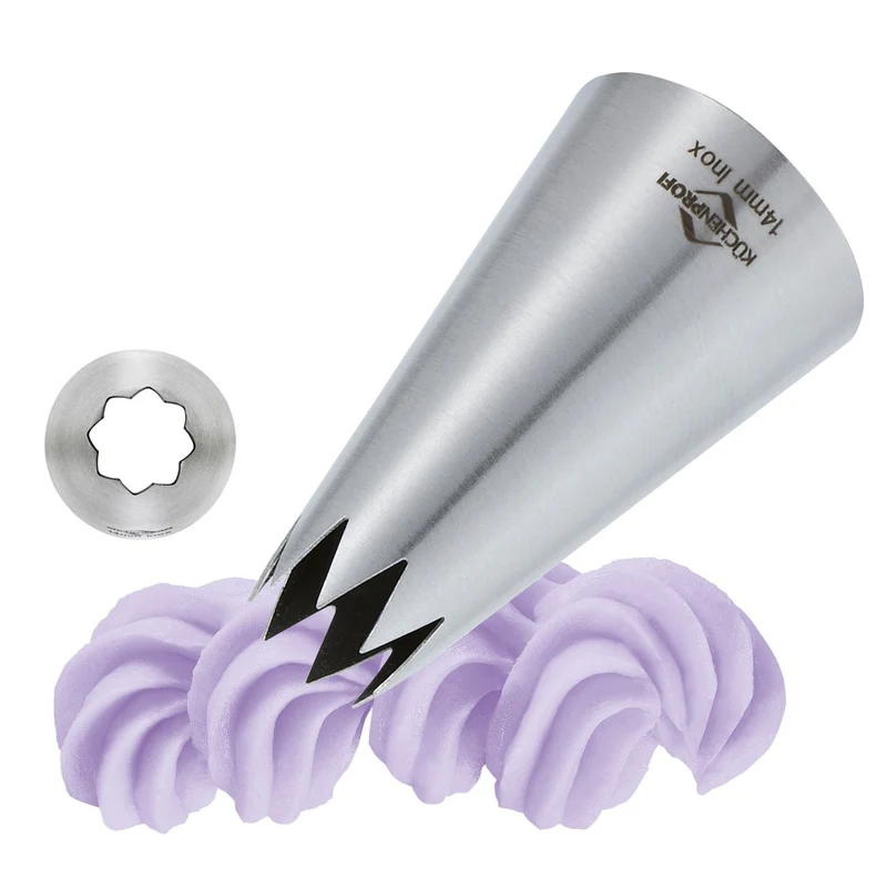 Küchenprofi Sterntülle 14 mm