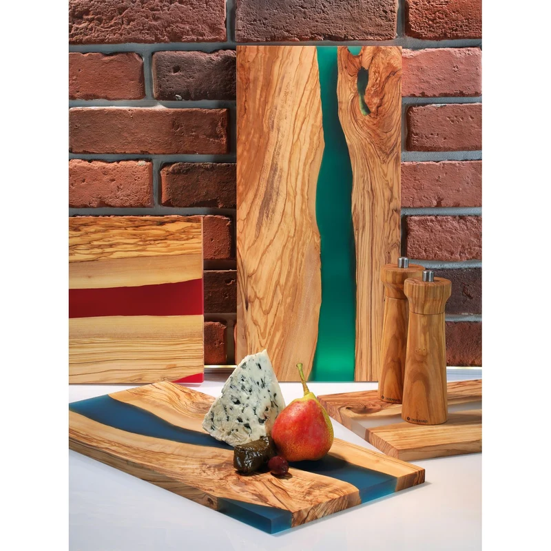 Zassenhaus Servierbrett, Olive grün 45 x 22 x 1,5 cm