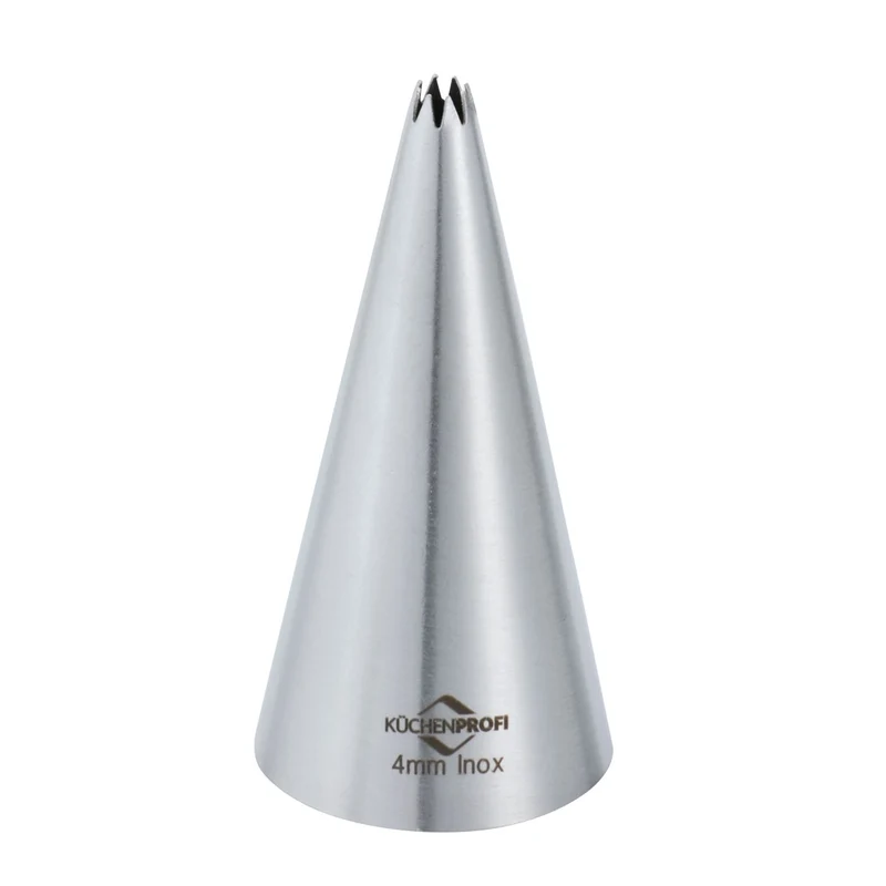 Küchenprofi Sterntülle 4 mm