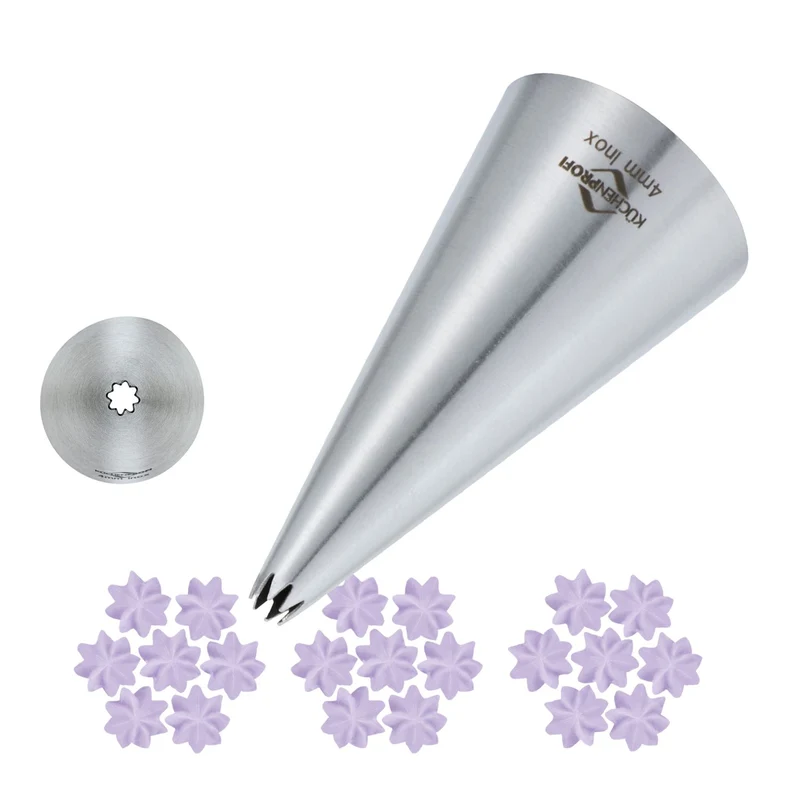 Küchenprofi Sterntülle 4 mm