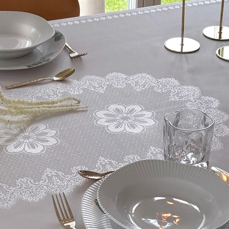 Spitzen-Tischdecke 150x320