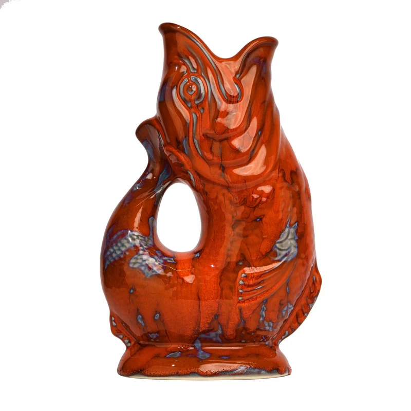 Gluckigluck Karaffe Flambe Limited Edition, XL 27,5 cm, 1,2 L
