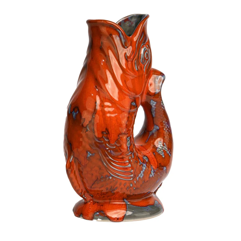 Gluckigluck Karaffe Flambe Limited Edition, XL 27,5 cm, 1,2 L