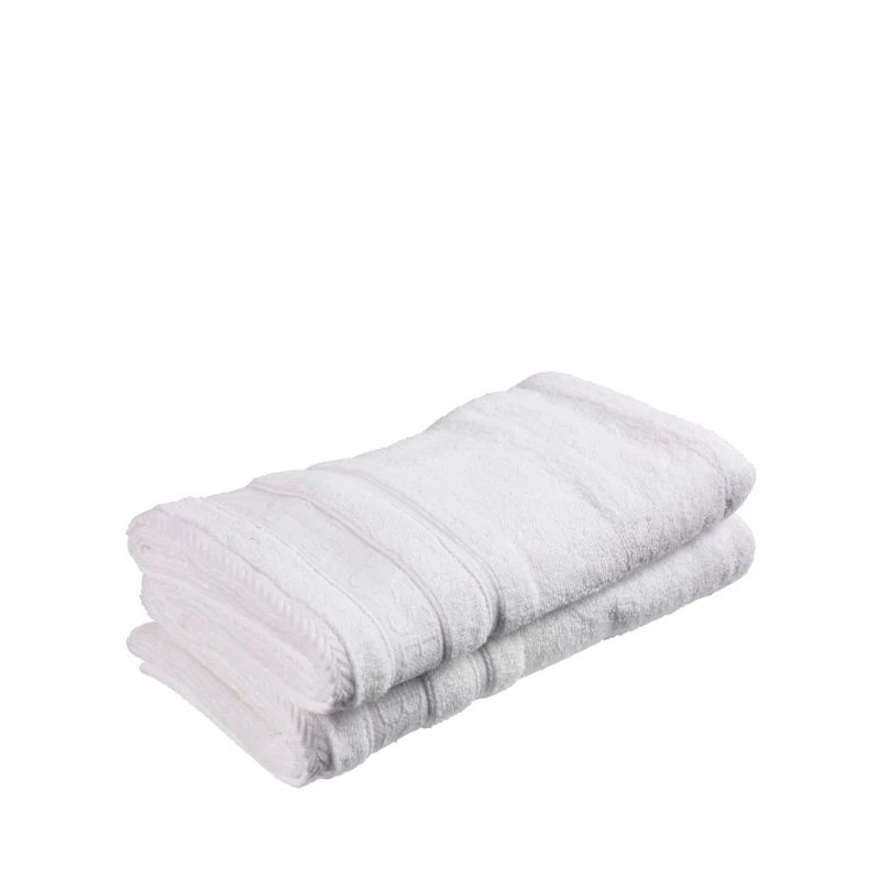 Handtücher 2 Stück 50×100 cm – Weiß