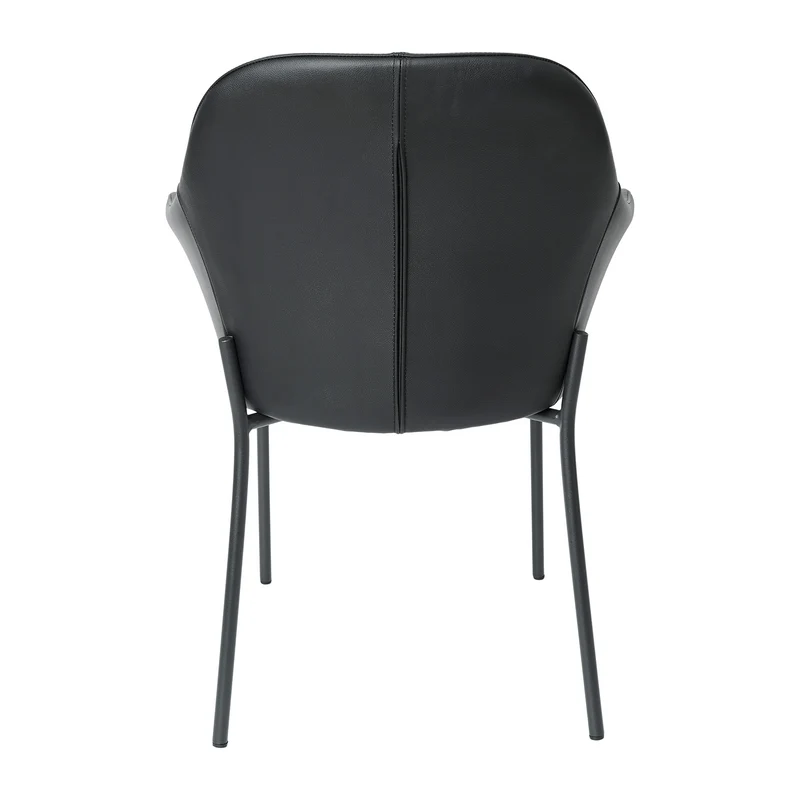 New Age Stuhl m. festen Beinen - leder