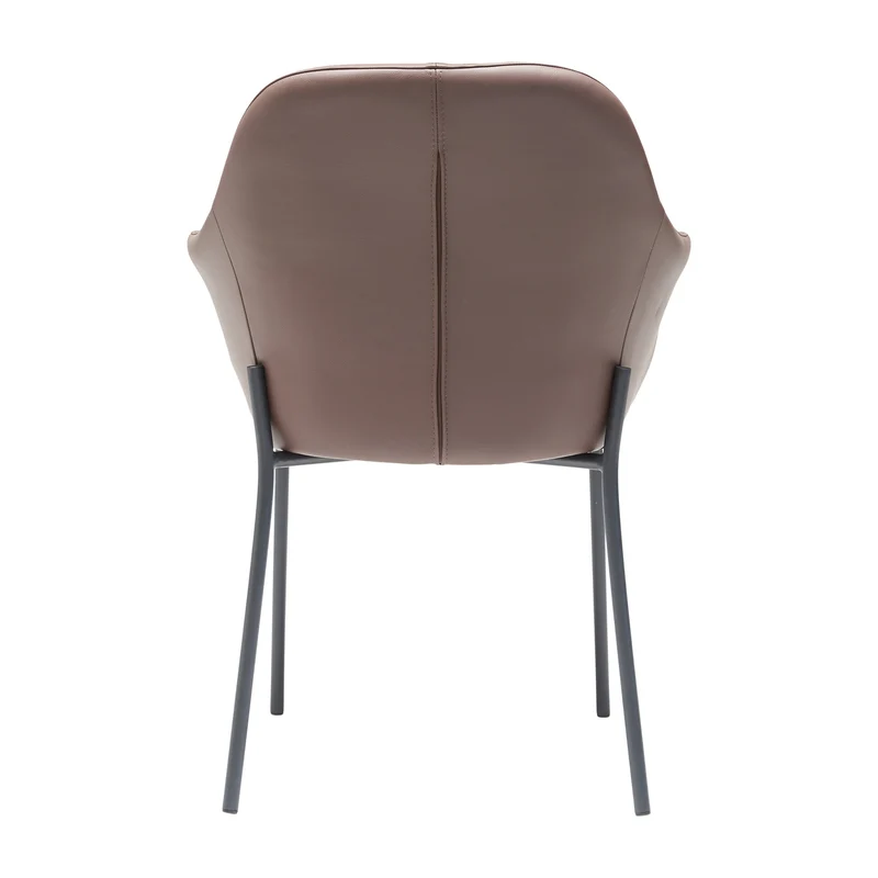 New Age Stuhl m. festen Beinen - leder
