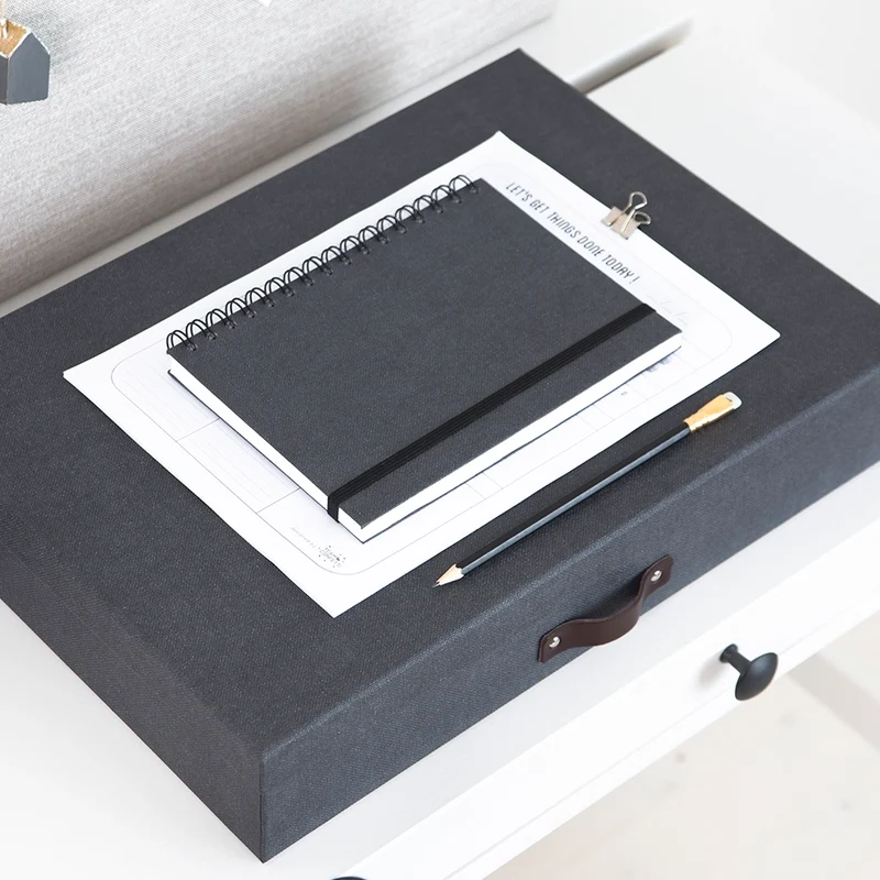 A3-Aufbewahrungsbox Bigso Box of Sweden