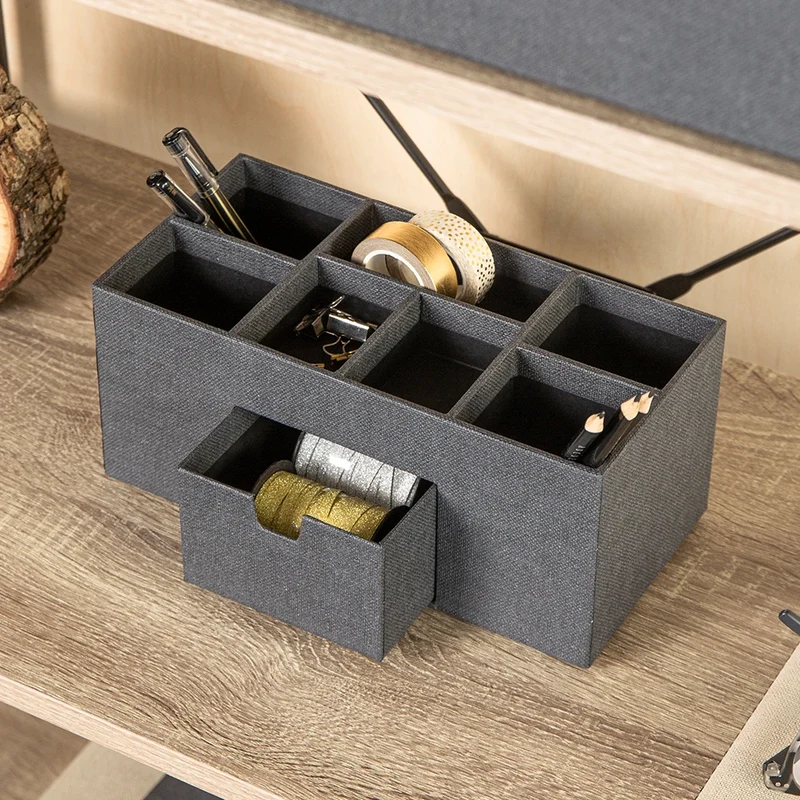 Schreibtisch-Organizer mit Schublade Bigso Box of Sweden