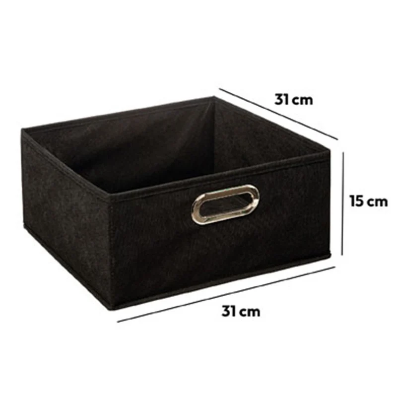 Aufbewahrungskorb schwarz medium Five®