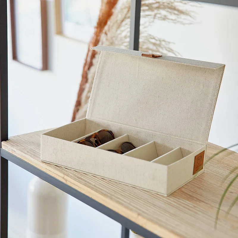 Brillenaufbewahrungsbox beige Store It