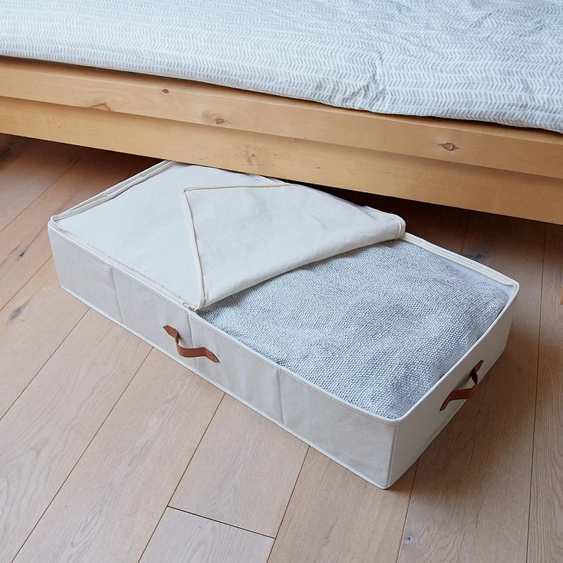 Unterbett-Stepptasche beige Store It