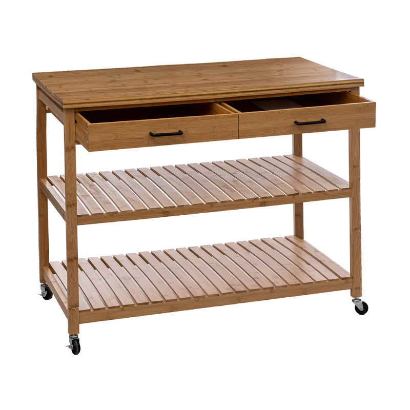 Küchenwagen mit Schubladen aus Holz 108x60x90 cm Five®