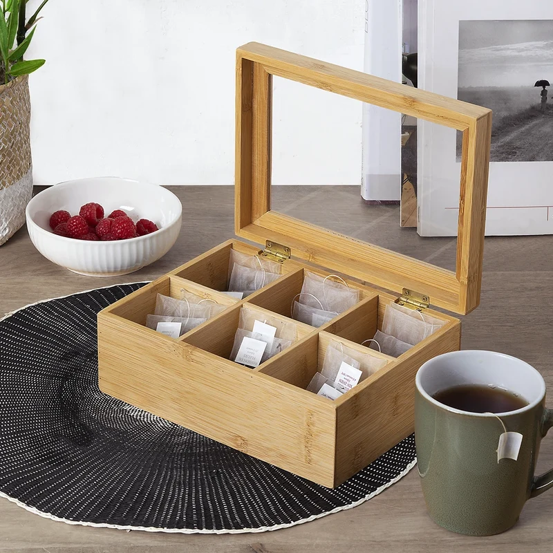 Teedose aus Bambus Five®