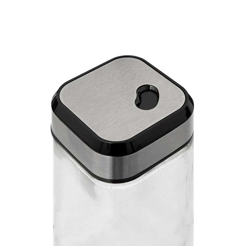 Quadratische Gewürzgläser 100 ml 2 Stück Five®