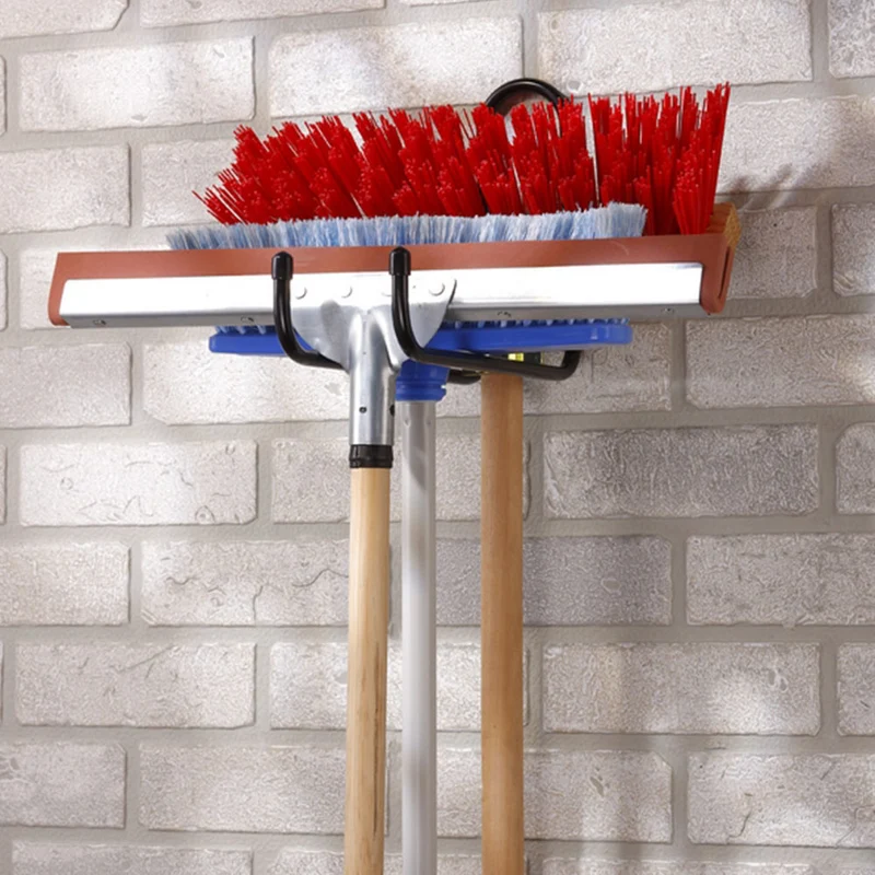 Doppelhaken schwarz Ø10mm und 32 cm tief Mottez