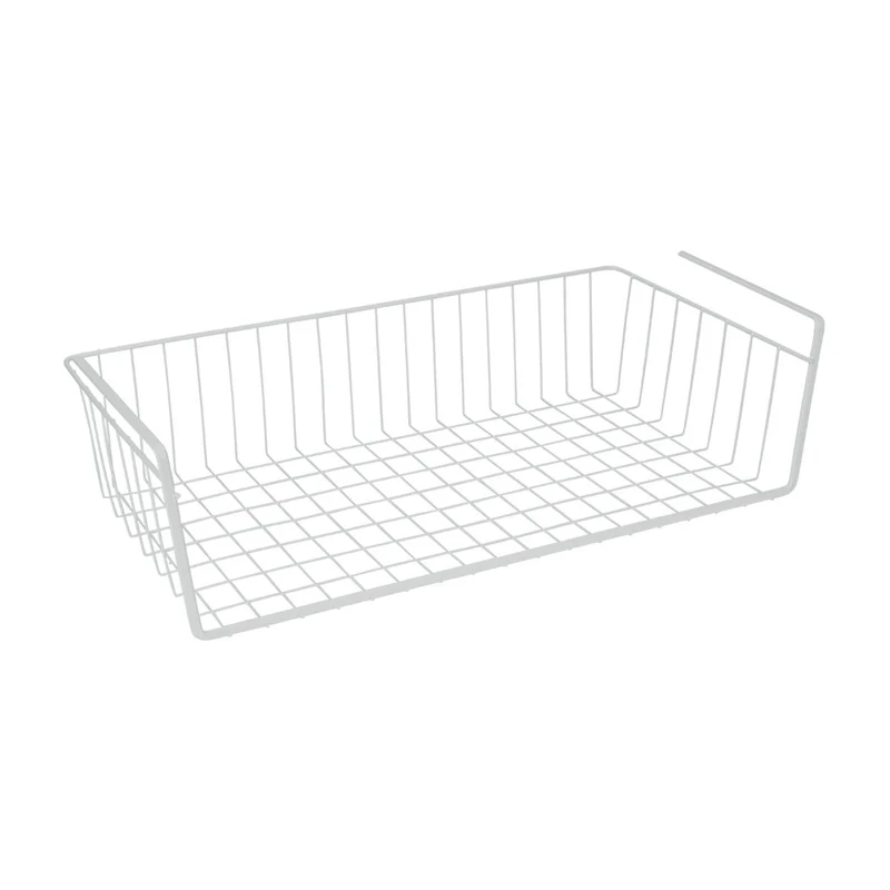 Hängekorb weiß Metall 40 cm Metaltex