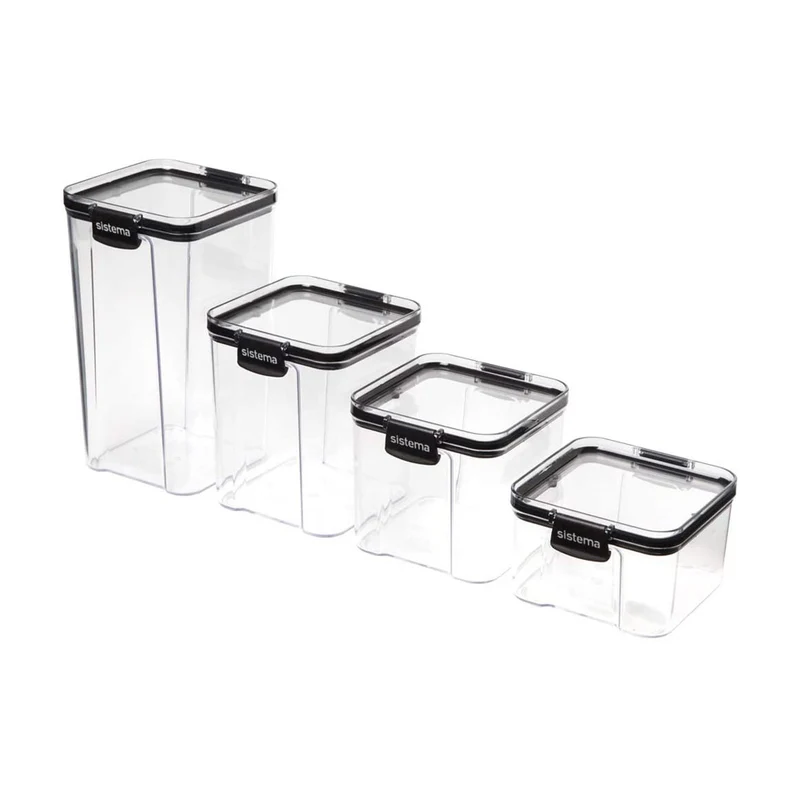 Luftdichte Vorratsdose 460 ml stapelbar Sistema