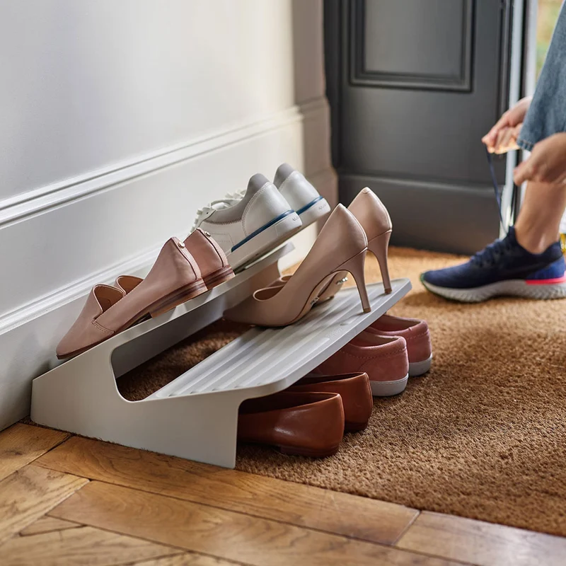 Schuhstapler 6 Paar Schuhe Grau Joseph Joseph